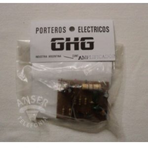 Portero Eléctrico Insumo GHG