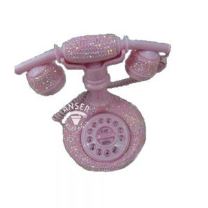 Teléfono Fantasía Antiguo con Brillos
